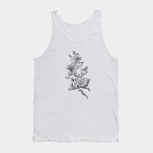 Botanical Flower Tank Top